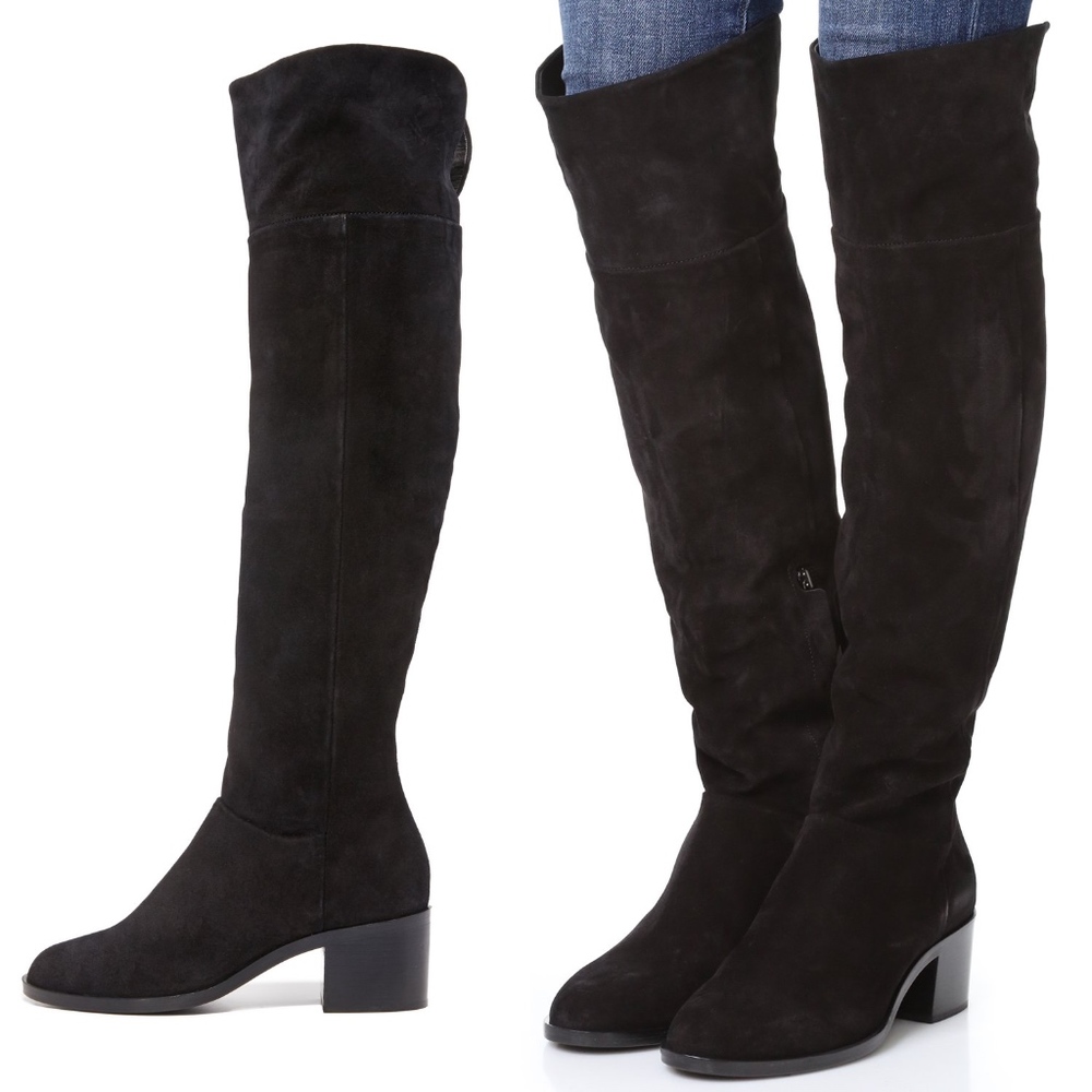 Rag & Bone Ashby Over-the-Knee Suede Boots 37.5